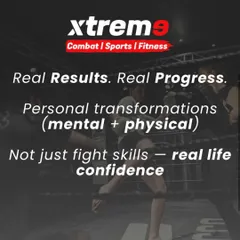 We deliver real results and real progress. Our training is about personal transformation, both mental and physical, giving you real life confidence that goes far beyond fight skills.