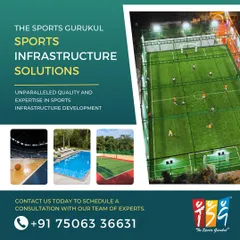 Our sports infrastructure solutions are comprehensive. We develop everything from single football turfs to complex multi-sport facilities that include basketball courts, swimming pools, and tennis courts, ensuring unparalleled quality in every build.