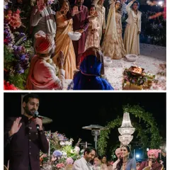 It's the stolen glances, teary hugs, and heartfelt speeches that make a wedding unforgettable. This collage captures the emotional highlights, from family blessings to a friend's touching toast.