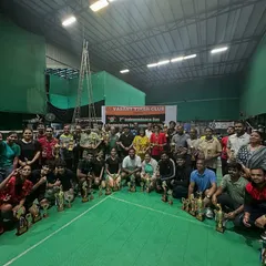 The spirit of our academy captured in one frame. This is our community of players, coaches, and families celebrating victories at the Vasant Vihar Club Independence Day tournament.