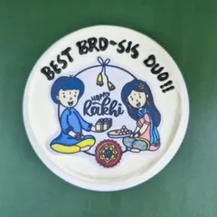 Celebrate the "Best Bro-Sis Duo" with a custom photo cake. This Rakhi, we can print your favorite cartoon or a personal photo to make your cake truly one-of-a-kind.