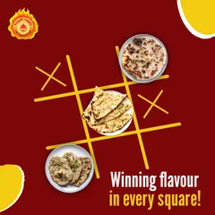 You can't lose the game of cravings when you play with my breads. I offer a winning flavor in every square, from Tandoori Roti to Butter Naan.