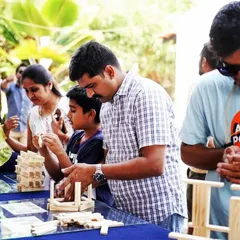 My workshops are as much about connection as they are about construction. I love seeing parents and children working together, sharing ideas, and solving problems as a team. It's a powerful way to bond and create lasting memories through a shared, hands-on activity.