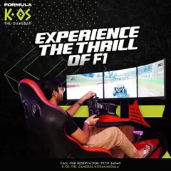 Ever wanted to feel like a real F1 driver? Our simulator is the real deal. It's an intense, adrenaline-fueled racing experience that you won't find anywhere else in Koramangala.