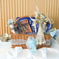 A wedding hamper is a story in a basket. This one, curated with handpicked textiles and keepsakes, shows how we layer textures, colours, and emotions to create a gift that feels like a modern heirloom, a memory to be treasured long after the wedding.