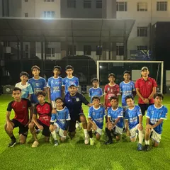A special day at our Noida Sector 62 facility, hosting Mr. Rajat Guha, Goalkeeper Coach of Chennaiyin FC, who mentored our academy kids.