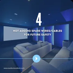 Always plan for the future. Adding spare wires and cables during the initial installation is a small cost upfront that provides immense flexibility later. This allows for easy upgrades or system changes without major rework.