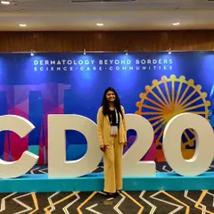 Attending the World Congress of Dermatology 2023 in Singapore. It's always inspiring to be at the forefront of dermatology, surrounded by science, care, and community.