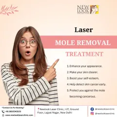 Laser mole removal is a safe procedure that not only enhances your appearance but also serves as a preventative health measure. We perform this treatment to help make your skin clearer and monitor for any potential skin health concerns.