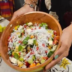 This protein-rich summer salad was another recipe from my workshop. Made with local ingredients, it's a perfect example of how to create delicious, nourishing meals that are perfect for the season.