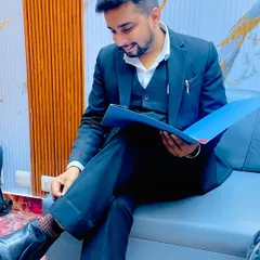 Taking a moment to review a case file in my chamber. A lawyer's work involves constant reading and analysis to ensure every angle is covered for the client.