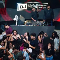 The best view in the house. I love seeing the crowd right in front of my console, dancing and singing along to every beat. This is what a packed Bollywood night feels like.