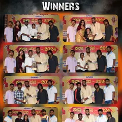 A collage of the winners from the 'Kala Vaibhava 2024' dance competition. It was an honor to present awards to so many talented solo and duet performers.