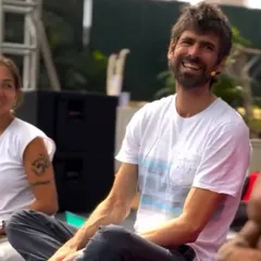 This is James Boag, a wonderful teacher who integrates philosophy, storytelling, and chanting into his sessions. It was a joy to host him for a kirtan, born out of a moment of pure synchronicity.
