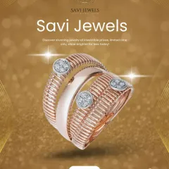 I designed this ring for a client who wanted something bold and architectural. The piece features two distinct bands, one in polished rose gold and the other with a textured, ribbed finish, bridged by four clusters of brilliant round diamonds. It’s a substantial, modern ring that makes a statement about personal style.