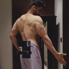 Years of consistency have gone into building this back. It's not about genetics, it's about the work you put in day after day.