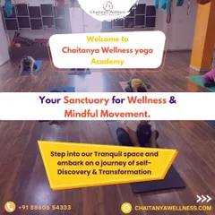 Welcome to Chaitanya Wellness Yoga Academy, your sanctuary for wellness and mindful movement. Step into our tranquil space and embark on a journey of self-discovery.
