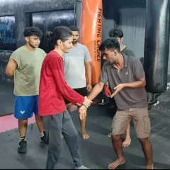 Here, I am breaking down the finer points of a wrist-lock escape. Repetition in these drills ensures the response is automatic in a high-stress situation.