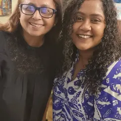 My journey as a teacher is filled with special students like Niral, who started with me at age 8, and Sonam, who reconnected after two decades. Now, I even teach Niral's son! These relationships that span generations are my greatest treasure.