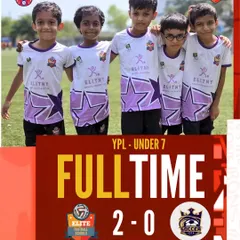 Victory for our youngest warriors! Our Under-7 team celebrates a well-deserved 2-0 win in the YPL, showing that passion and teamwork start from the very first kick.