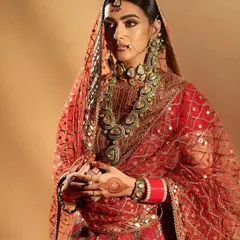 This regal bridal look was a key demonstration at my Ludhiana Masterclass. Students learned how to create a timeless look that is perfect for a traditional bride.