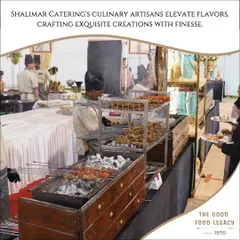 Our culinary artisans elevate flavors with finesse. This live kebab station shows our chefs grilling various skewers over hot coals, ensuring every piece is smoky and succulent.
