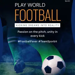 Every kick has a purpose. This graphic represents our core belief in turning passion into tangible skill, with a focus on powerful and accurate striking. We help you kick your football dreams into reality.