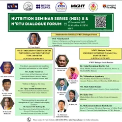 I was invited to speak at the Nutrition Seminar Series & Dialogue Forum in Malaysia on the topic of "Precision Nutrition: Hype or Hope?". It was a great opportunity to share my views with international experts on how nutrigenetics is a credible and powerful tool for the future of healthcare.