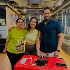 A happy moment from our Teacher's Day celebration. Their smiles and support mean the world to me.