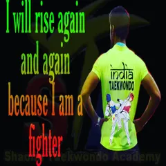 This is my philosophy: "I will rise again and again because I am a fighter." I teach this resilient mindset to every student who walks into my dojang.