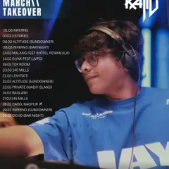 A massive March takeover with 16 gigs in 31 days, including two huge Holi concerts. I'm so grateful for the love and support.