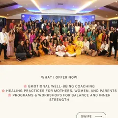 Today, I am honored to offer emotional well-being coaching and healing programs for women and mothers, creating a community of strength and balance.