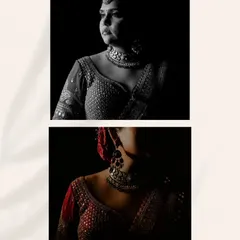 Moody and artistic portraits from a royal wedding in Pushkar. We use dramatic lighting to create elegant and timeless images that reflect the heritage and grandeur of the location.