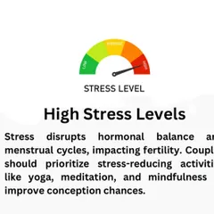 Chronic stress significantly disrupts hormonal balance and can interfere with menstrual cycles, directly impacting fertility. I incorporate stress-reduction techniques like yoga and meditation into my treatment plans to improve your chances of conception.