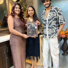Another proud graduate from my academy. Our courses are designed to provide students with the confidence and a strong portfolio to kickstart their careers in the makeup industry.