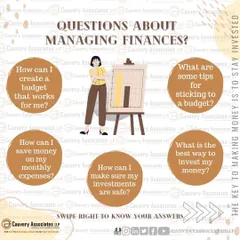 Do you have questions about managing your finances? From creating a budget to making your investments safe, I provide clear answers to the most common financial queries people have.