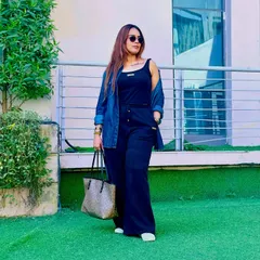 Even basic pieces can look bold. Here, I've styled a simple black co-ord set with my husband's denim shirt, showing how to create a cool, layered look that's effortlessly stylish.