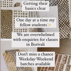 My classes in Borivali are in high demand. I make sure every student gets the attention they need, with weekday and weekend batches available to fit your schedule.