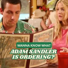 "Wanna know what Adam Sandler is ordering?" This playful graphic from a scene in 50 First Dates engages our audience and hints at the Hawaiian-inspired menu that we served, timed perfectly with the film.