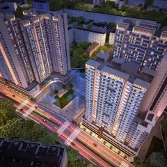 A nighttime visualization of our Vikas Ritz project in Khadakpada, Kalyan. The design focuses on creating a striking presence on the skyline while providing residents with well-planned homes and views.