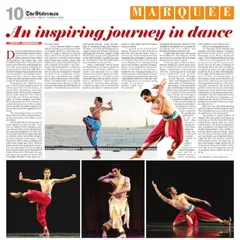 I was happy to be featured in The Statesman newspaper. This article, titled 'An inspiring journey in dance', covers my story and my dedication to Kuchipudi.