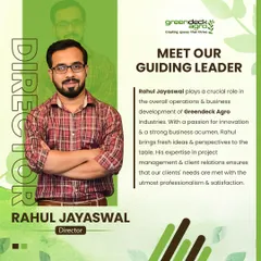 Meet our guiding leader, Director Rahul Jayaswal. His passion for innovation and expertise in project management ensures that our clients' needs are met with the utmost professionalism and satisfaction.