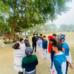 Our players listening intently to the experiences and advice shared by cricket legend Syed Kirmani. These interactions are priceless.