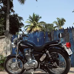 This 2003 Royal Enfield Thunderbird 350 came to us for a full restoration. Here it is, looking showroom fresh and ready for the road again.