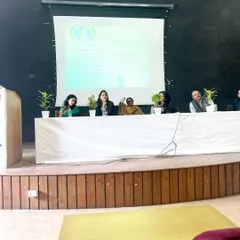 Another shot from the panel discussion, where we explored various facets of gender equality and the law.