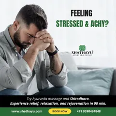 For those feeling overwhelmed by stress and physical aches, I offer a 90-minute session combining Ayurvedic massage and Shirodhara. This treatment is designed to provide immediate relief, relaxation, and a sense of complete rejuvenation.