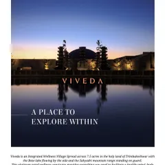 The stunning Viveda Wellness Village, the location for our retreat. It's an integrated wellness sanctuary, providing everything needed to facilitate a healthy mind, body, and soul.