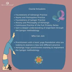 This course is perfect for practitioners wanting to explore the Ashtanga system with the precision of Iyengar alignment. We cover the foundations of both practices, including the history and philosophy of Ashtanga.