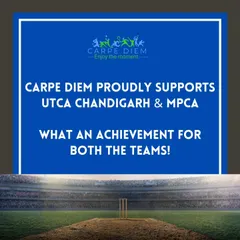 We proudly support UTCA Chandigarh & MPCA. Their achievements in the Syed Mushtaq Ali Trophy are a testament to their talent and hard work.