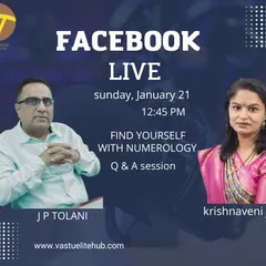 This graphic announces a Facebook Live Q&A session I hosted on how to "Find Yourself with Numerology". My goal is always to make this knowledge accessible and answer your direct questions about how numbers can provide personal insights and guidance.
